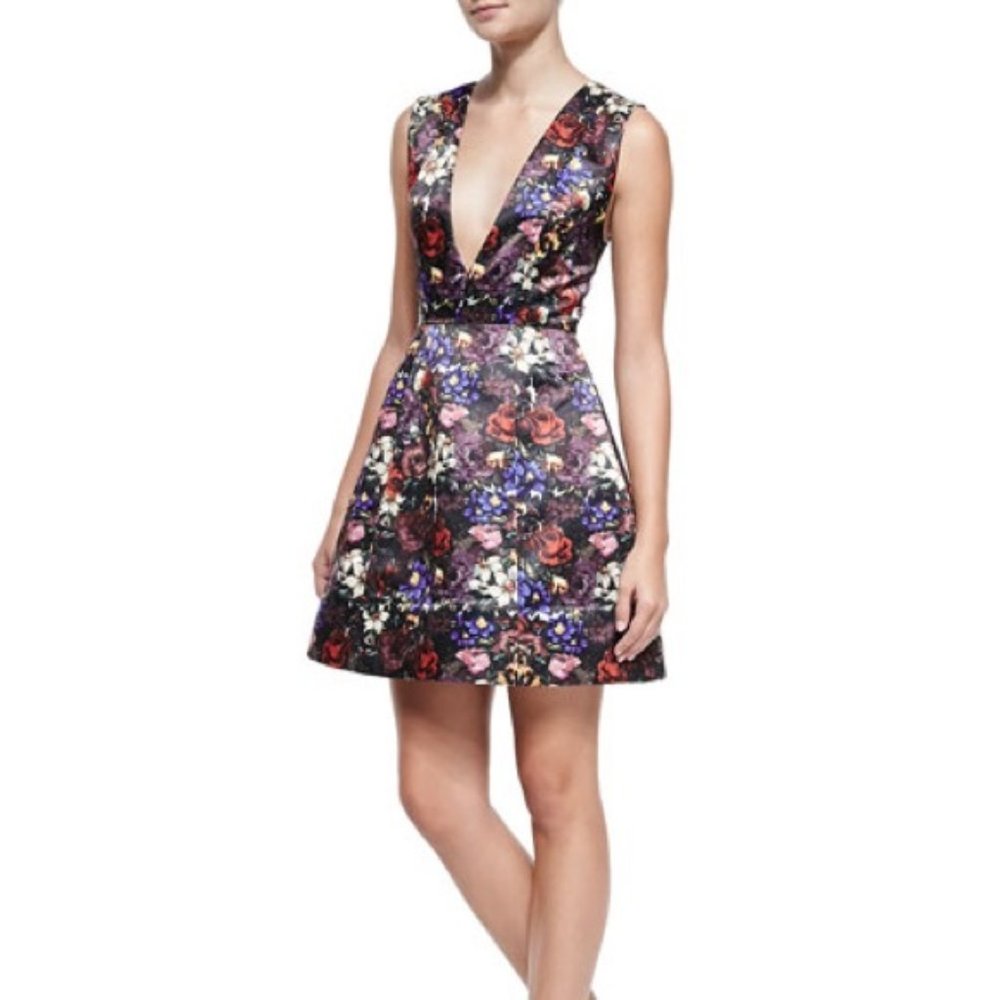 Alice and Olivia floral dress